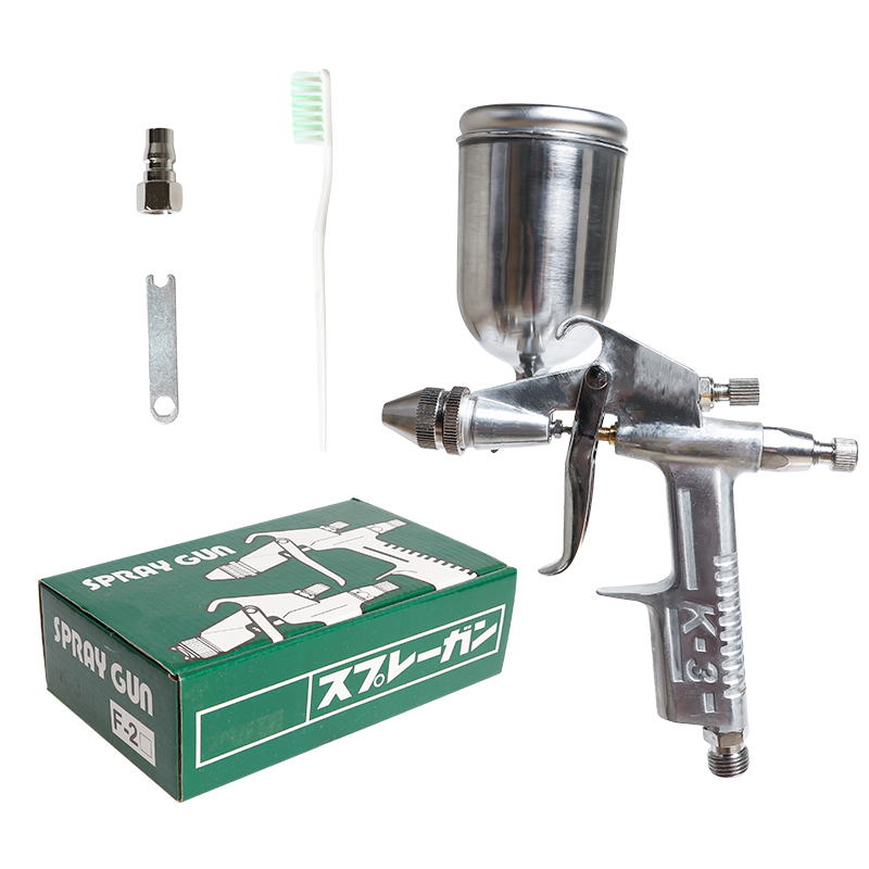 K3 Mini Gravity Feed Spray Gun with 1.5 mm Nozzle